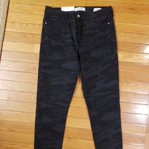 Sanctuary Black Camo Jeans